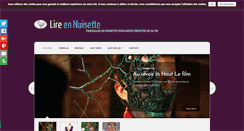 Desktop Screenshot of lire-en-nuisette.fr