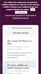 Mobile Screenshot of lire-en-nuisette.fr